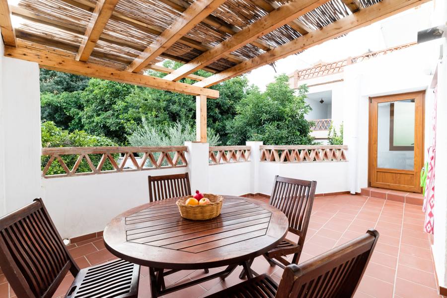 Pergola terrace